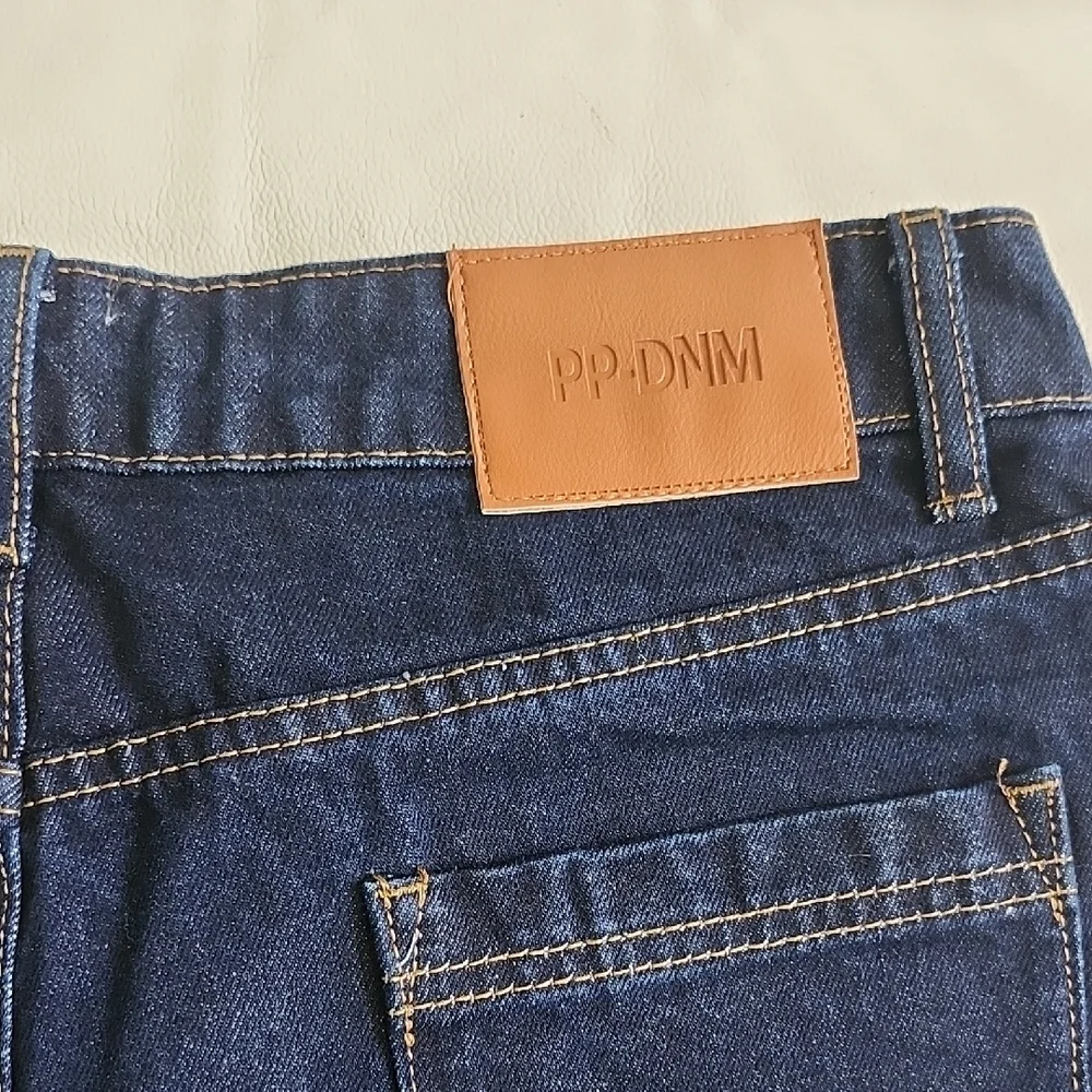 Women’s Dark Blue Denim Jean Shorts - Classic Casual by - Picture 6 of 12